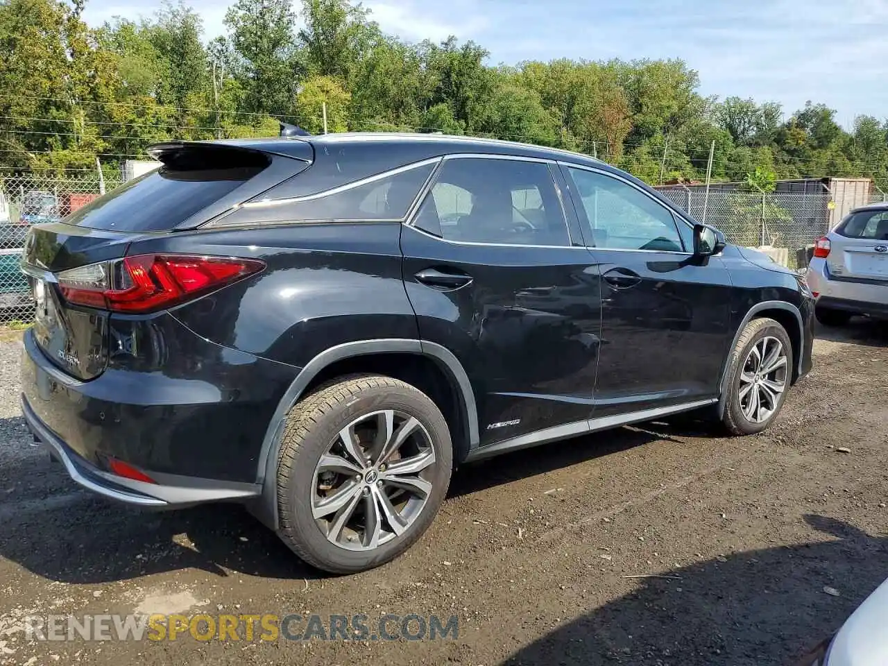 3 fotografías del automóvil dañado 2T2HGMDAXMC069696 LEXUS RX450 2021