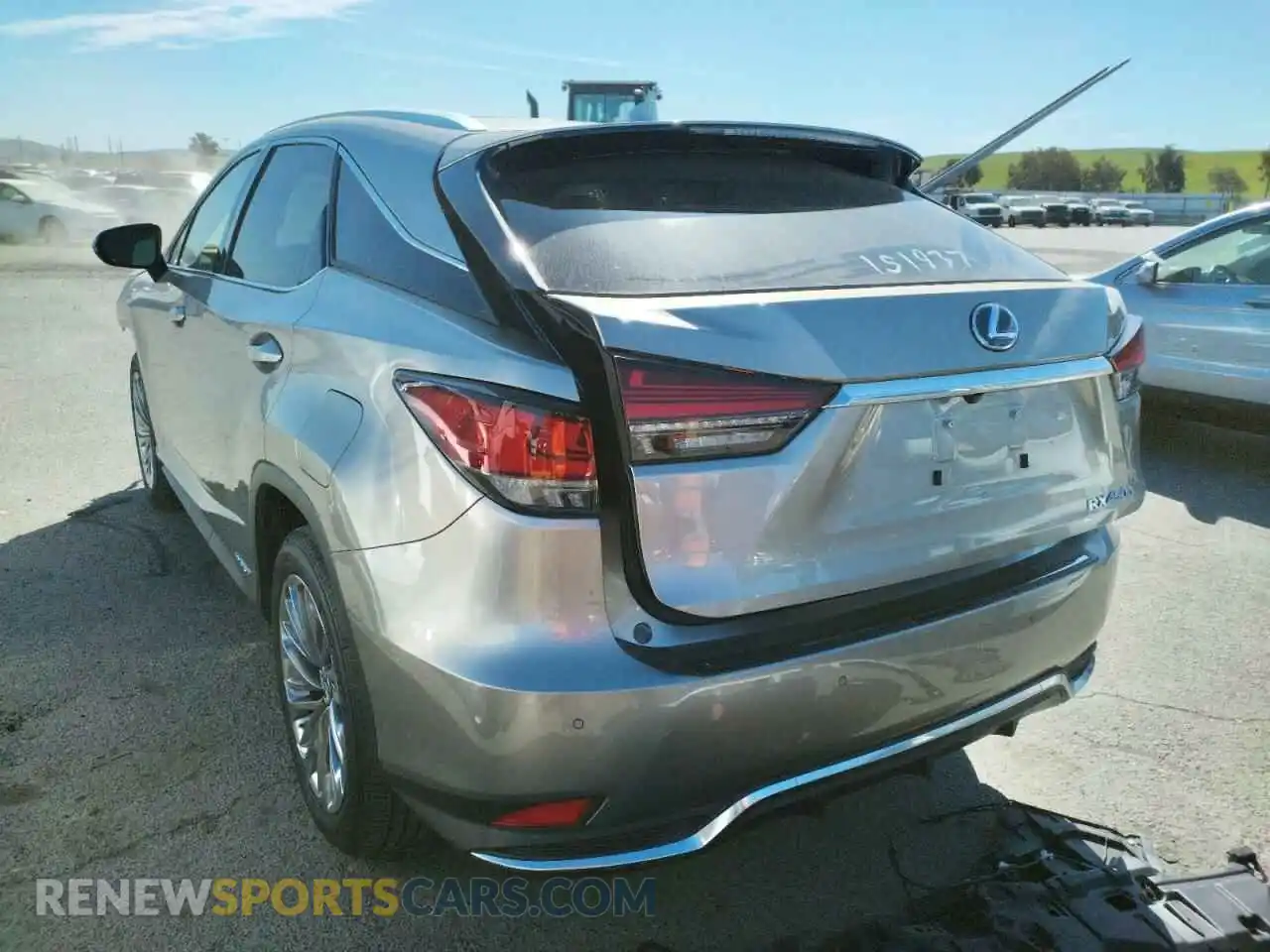 3 Photograph of a damaged car 2T2JGMDA6MC070412 LEXUS RX450 2021