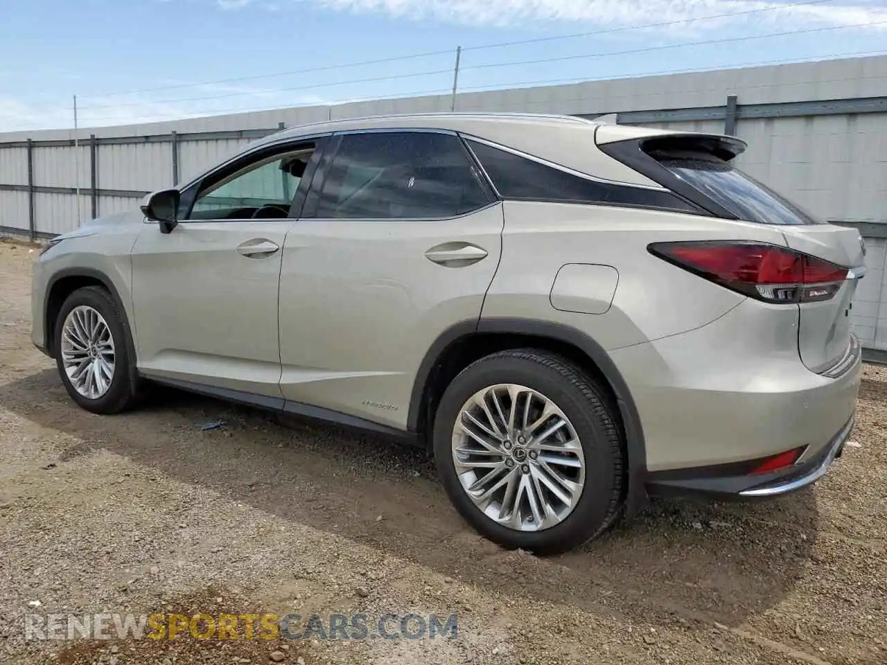 2 Photograph of a damaged car 2T2JGMDA7MC062867 LEXUS RX450 2021