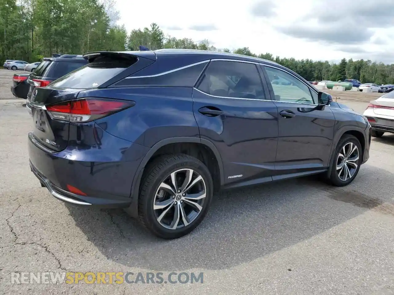3 Photograph of a damaged car 2T2JGMDAXMC057114 LEXUS RX450 2021