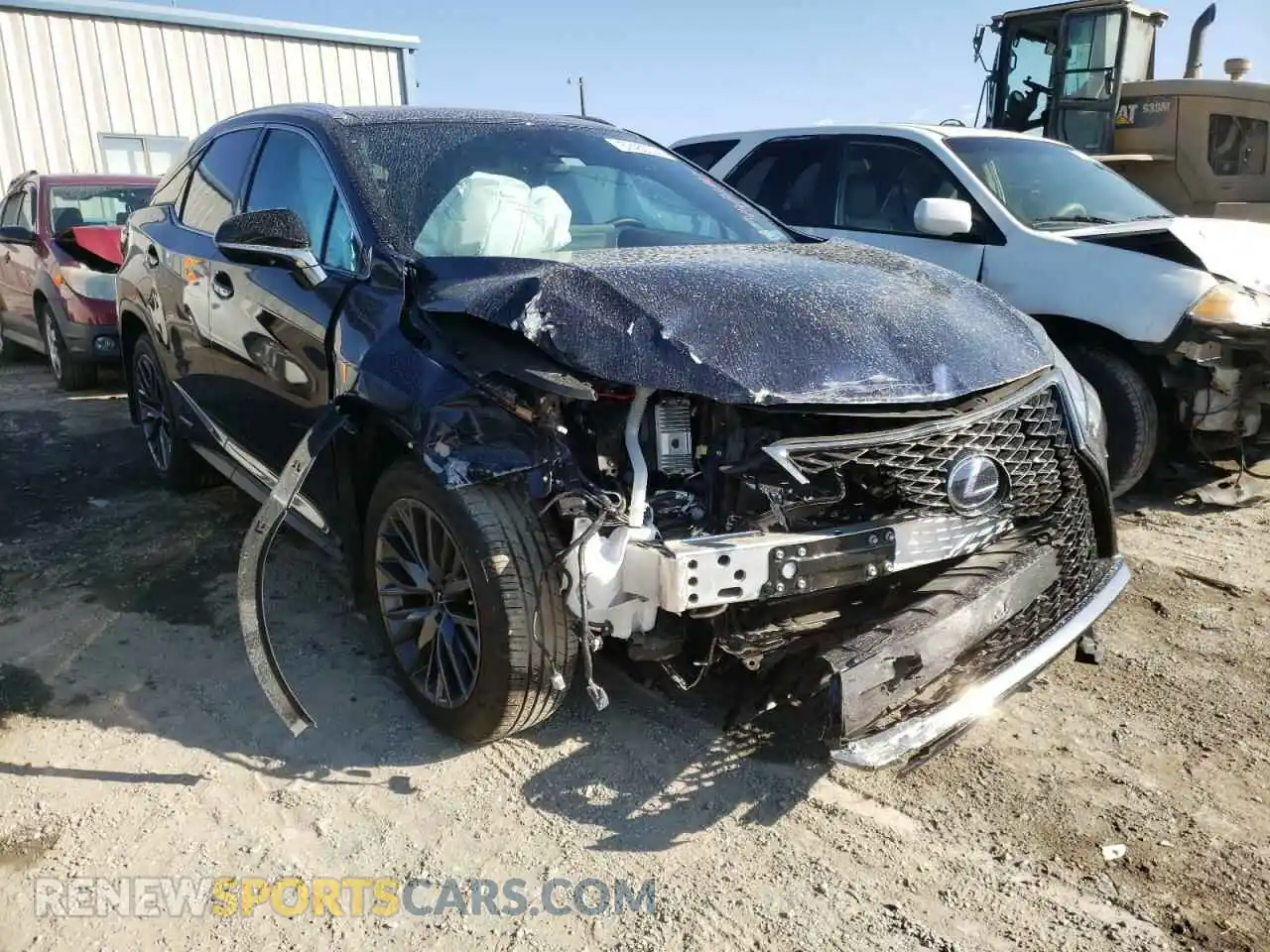 1 Photograph of a damaged car 2T2YGMDA0MC061669 LEXUS RX450 2021