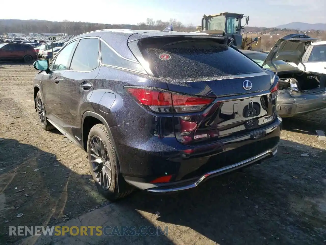 3 Photograph of a damaged car 2T2YGMDA0MC061669 LEXUS RX450 2021