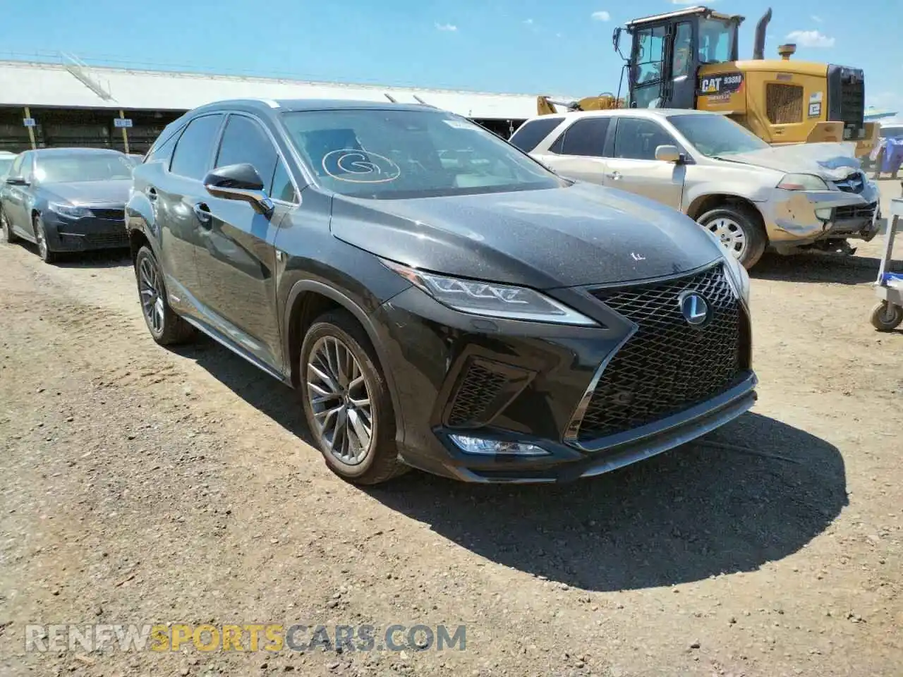 1 Photograph of a damaged car 2T2YGMDA2MC070647 LEXUS RX450 2021