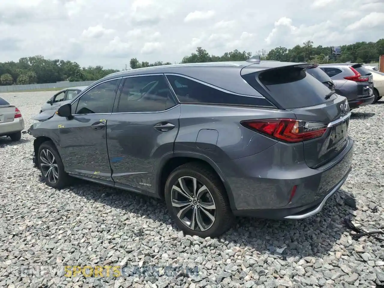 2 Photograph of a damaged car JTJHGKFA6M2016267 LEXUS RX450 2021