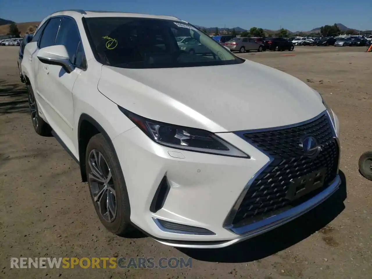 1 fotografías del automóvil dañado JTJHGKFA8M2019798 LEXUS RX450 2021