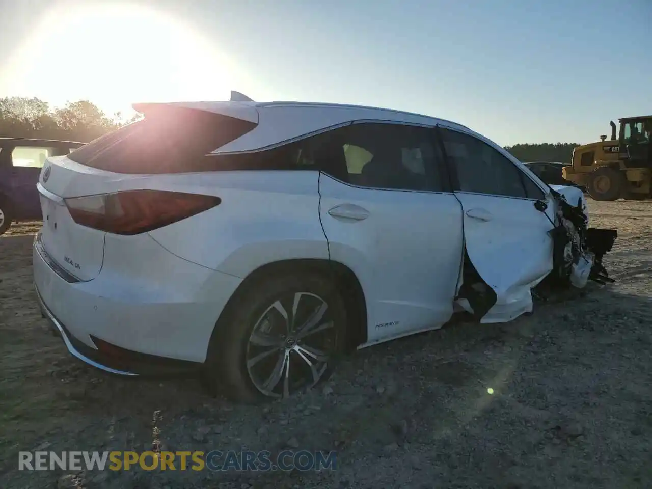 3 fotografías del automóvil dañado 2T2HGMDA0NC090011 LEXUS RX450 2022