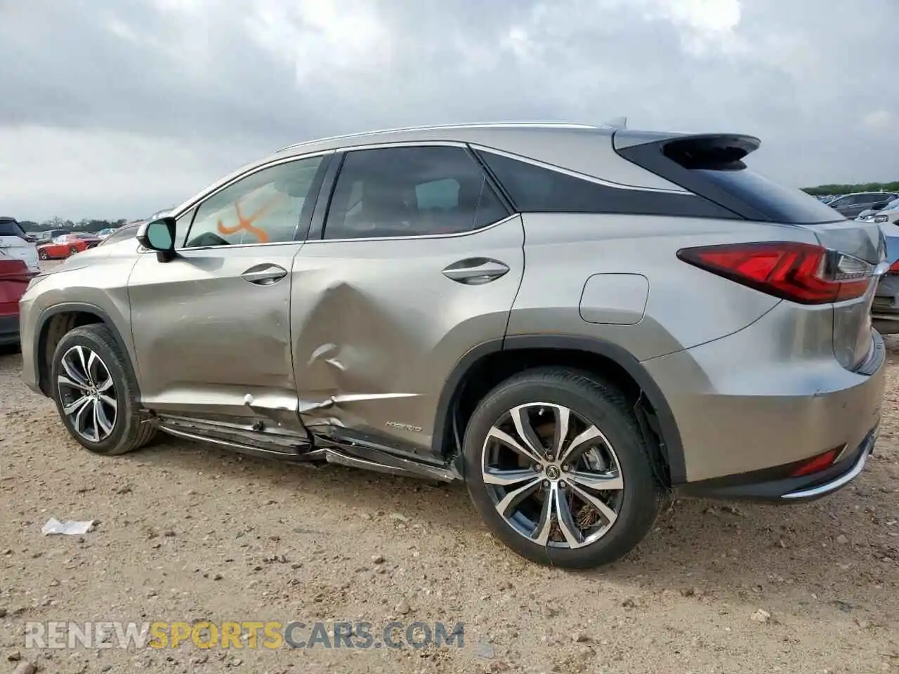 2 Photograph of a damaged car 2T2HGMDA1NC085058 LEXUS RX450 2022