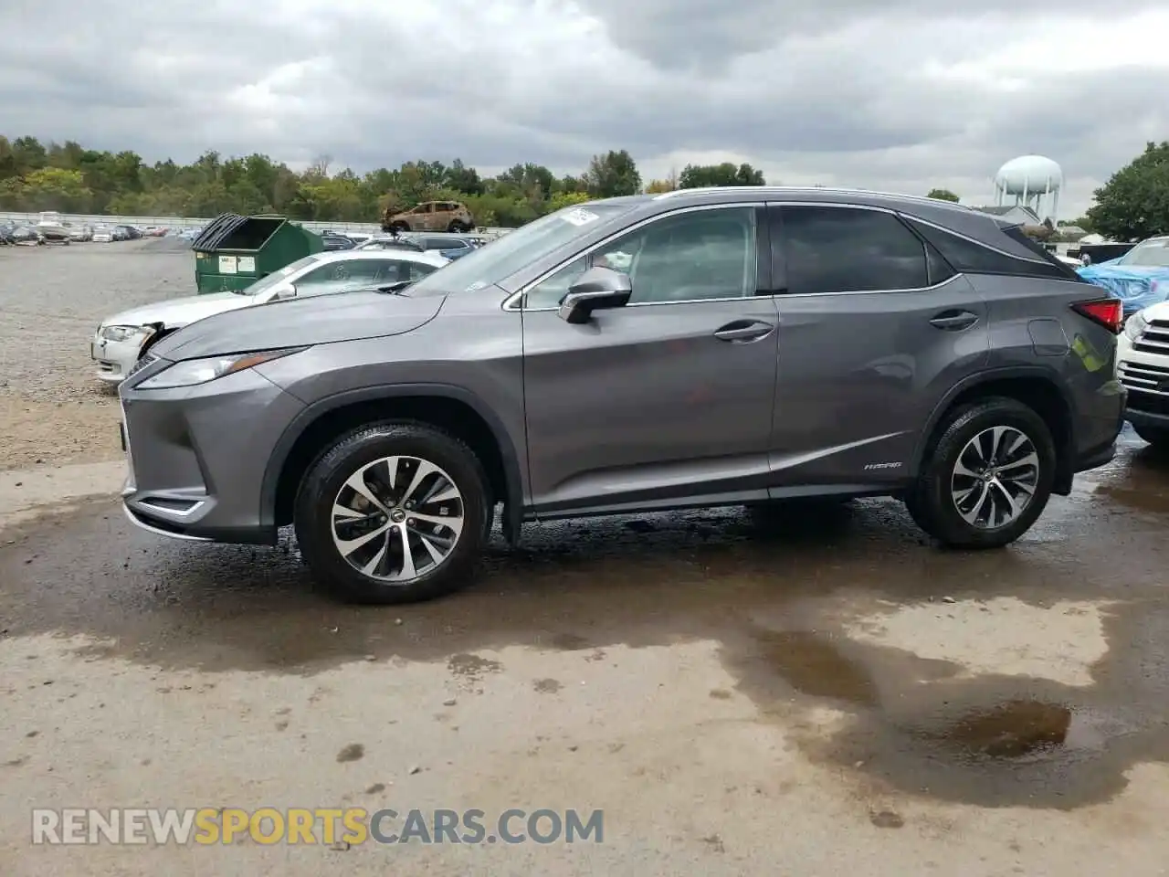 1 Photograph of a damaged car 2T2HGMDA2NC074926 LEXUS RX450 2022
