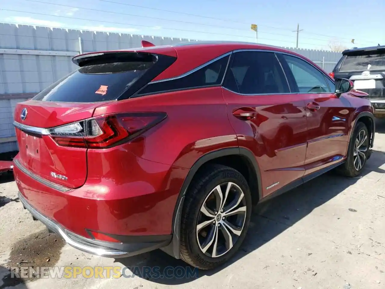 3 Photograph of a damaged car 2T2HGMDA2NC078023 LEXUS RX450 2022