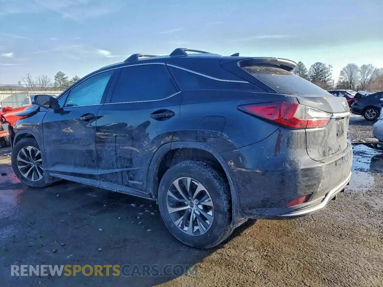 2 Photograph of a damaged car 2T2HGMDA6NC078901 LEXUS RX450 2022