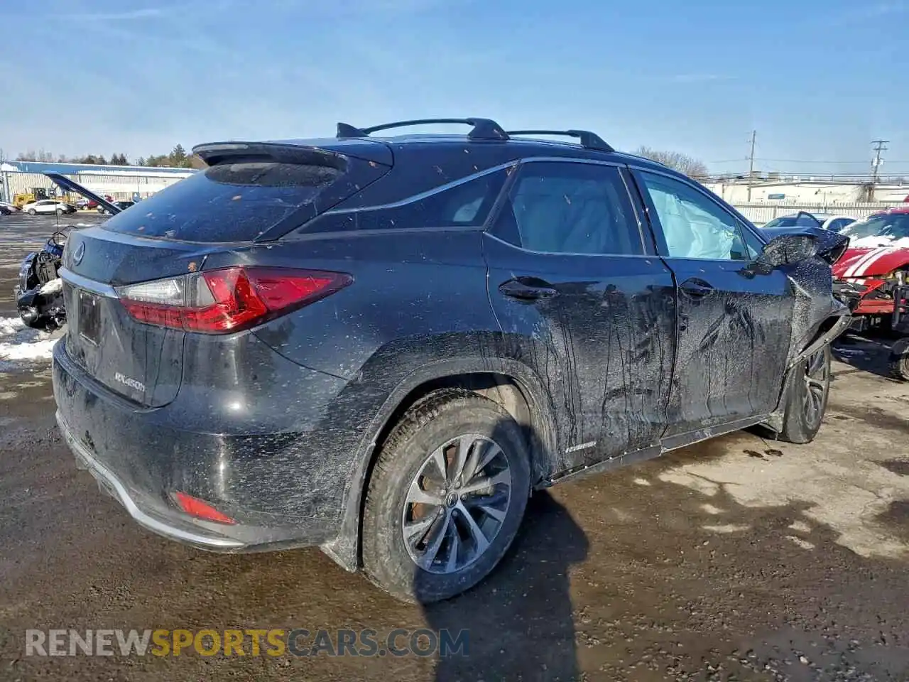 3 Photograph of a damaged car 2T2HGMDA6NC078901 LEXUS RX450 2022