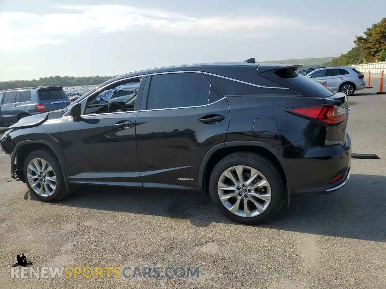 2 Photograph of a damaged car 2T2HGMDA6NC093835 LEXUS RX450 2022