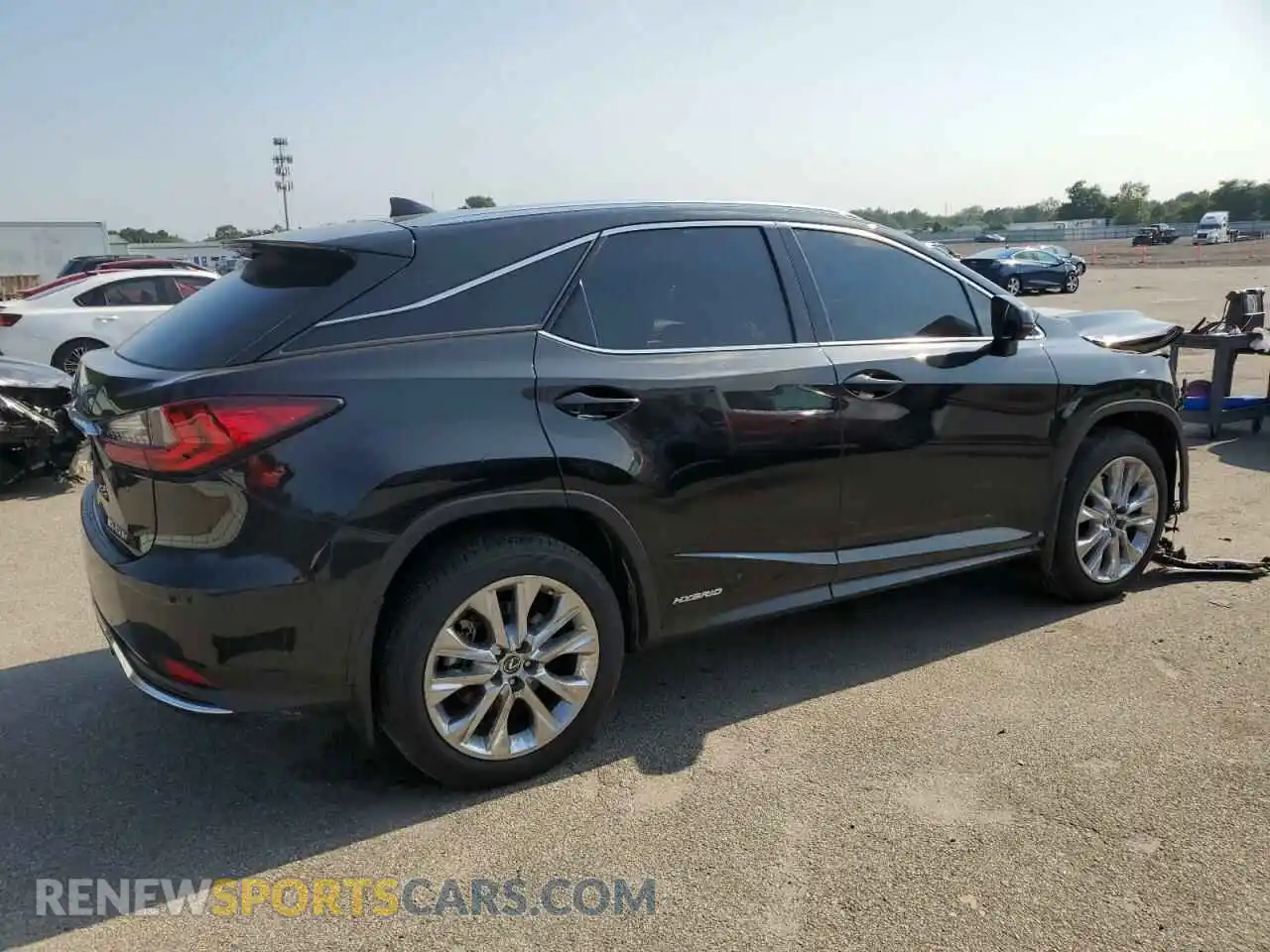 3 Photograph of a damaged car 2T2HGMDA6NC093835 LEXUS RX450 2022