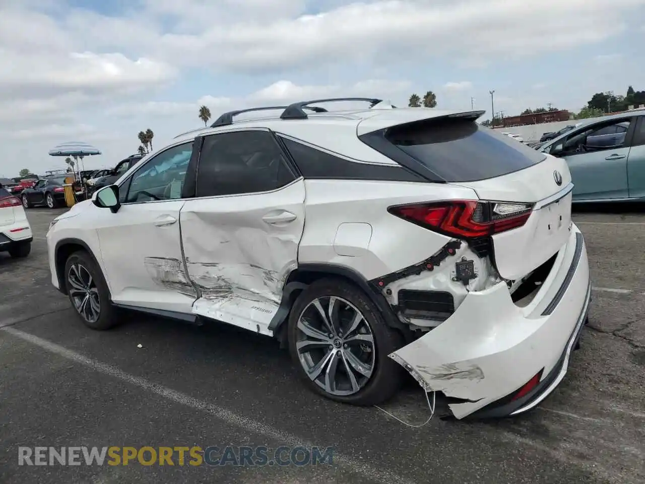 2 Photograph of a damaged car 2T2HGMDA8NC081296 LEXUS RX450 2022