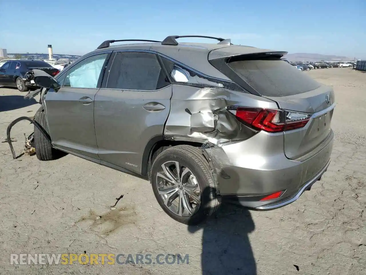 2 Photograph of a damaged car 2T2HGMDA9NC077600 LEXUS RX450 2022