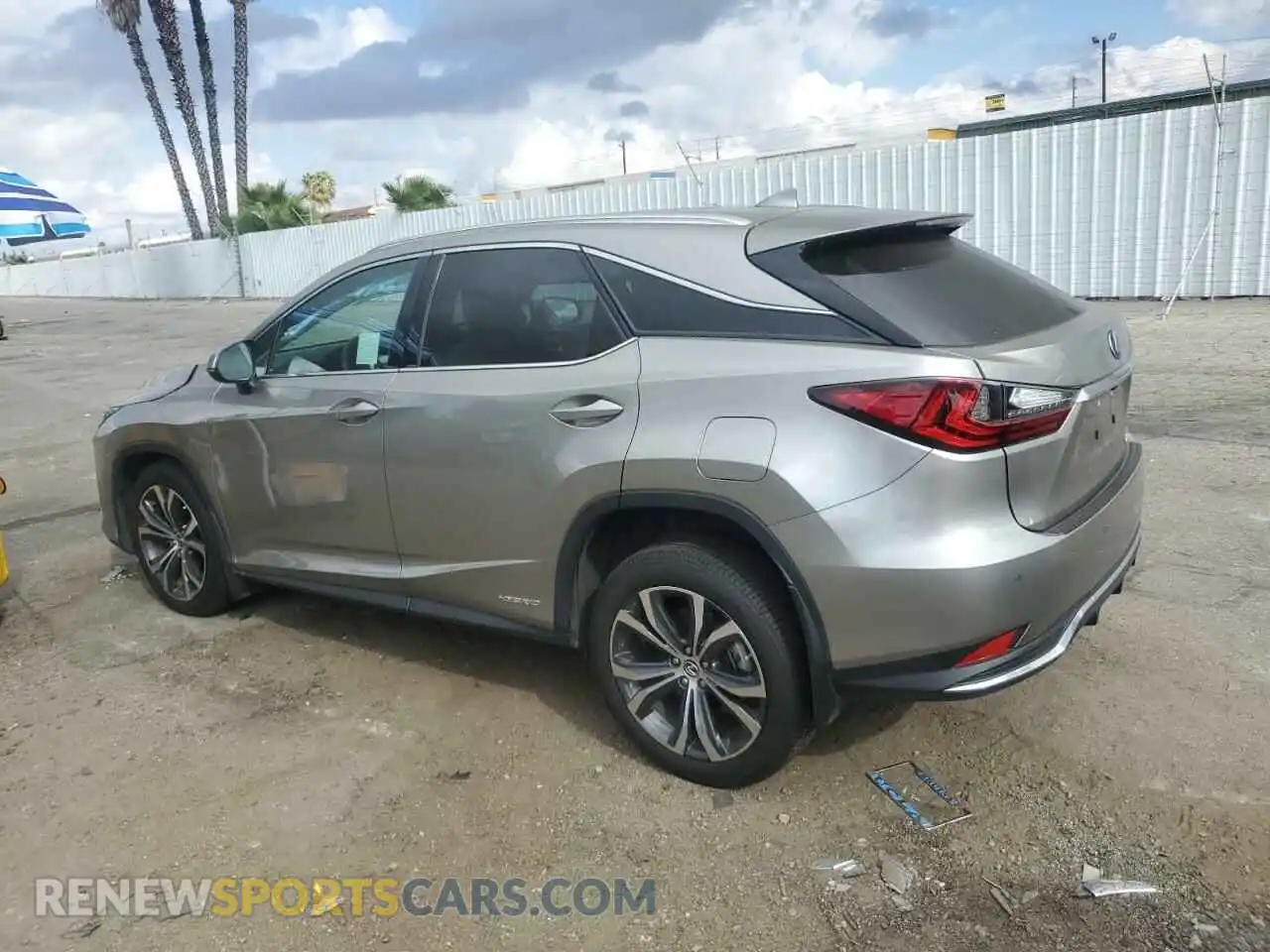 2 Photograph of a damaged car 2T2HGMDA9NC093229 LEXUS RX450 2022