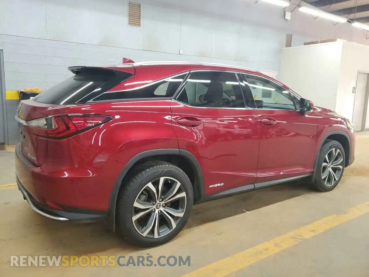 3 Photograph of a damaged car 2T2HGMDAXNC081722 LEXUS RX450 2022