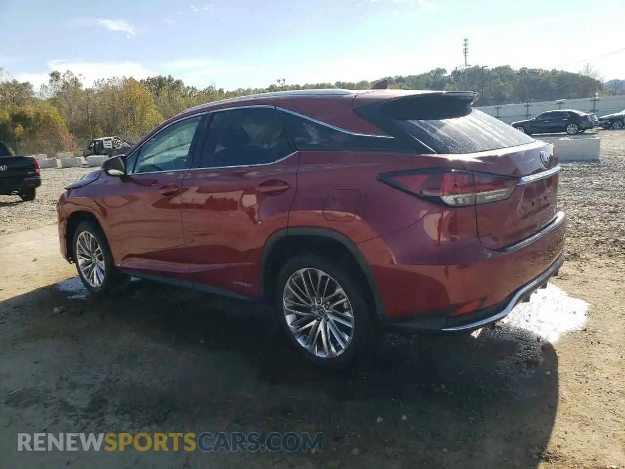 2 Photograph of a damaged car 2T2JGMDA2NC073048 LEXUS RX450 2022
