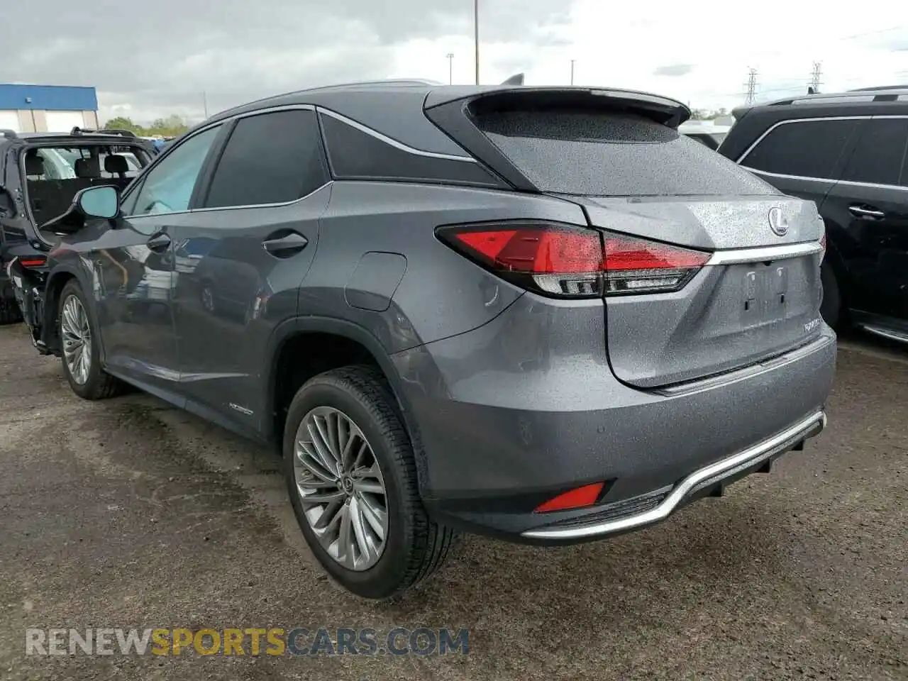 3 Photograph of a damaged car 2T2JGMDA2NC077908 LEXUS RX450 2022