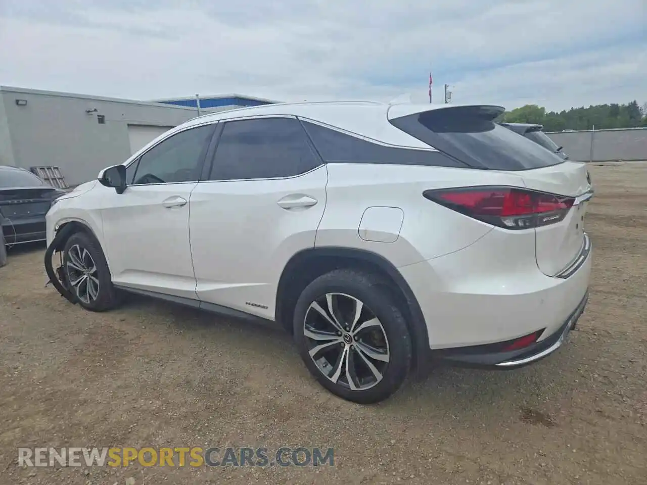 2 Photograph of a damaged car 2T2JGMDA6NC085803 LEXUS RX450 2022