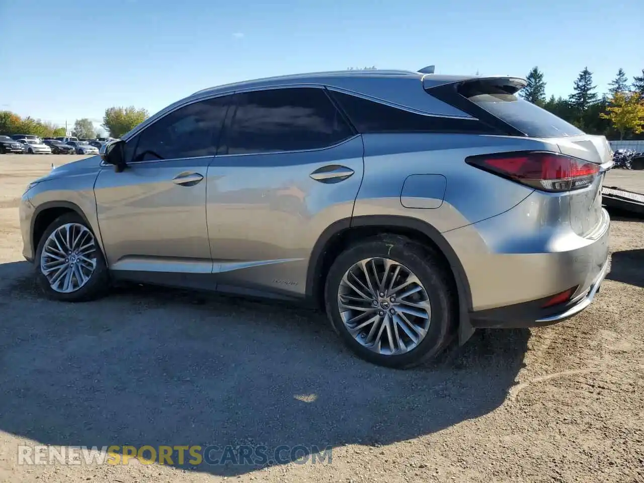 2 Photograph of a damaged car 2T2JGMDAXNC077137 LEXUS RX450 2022
