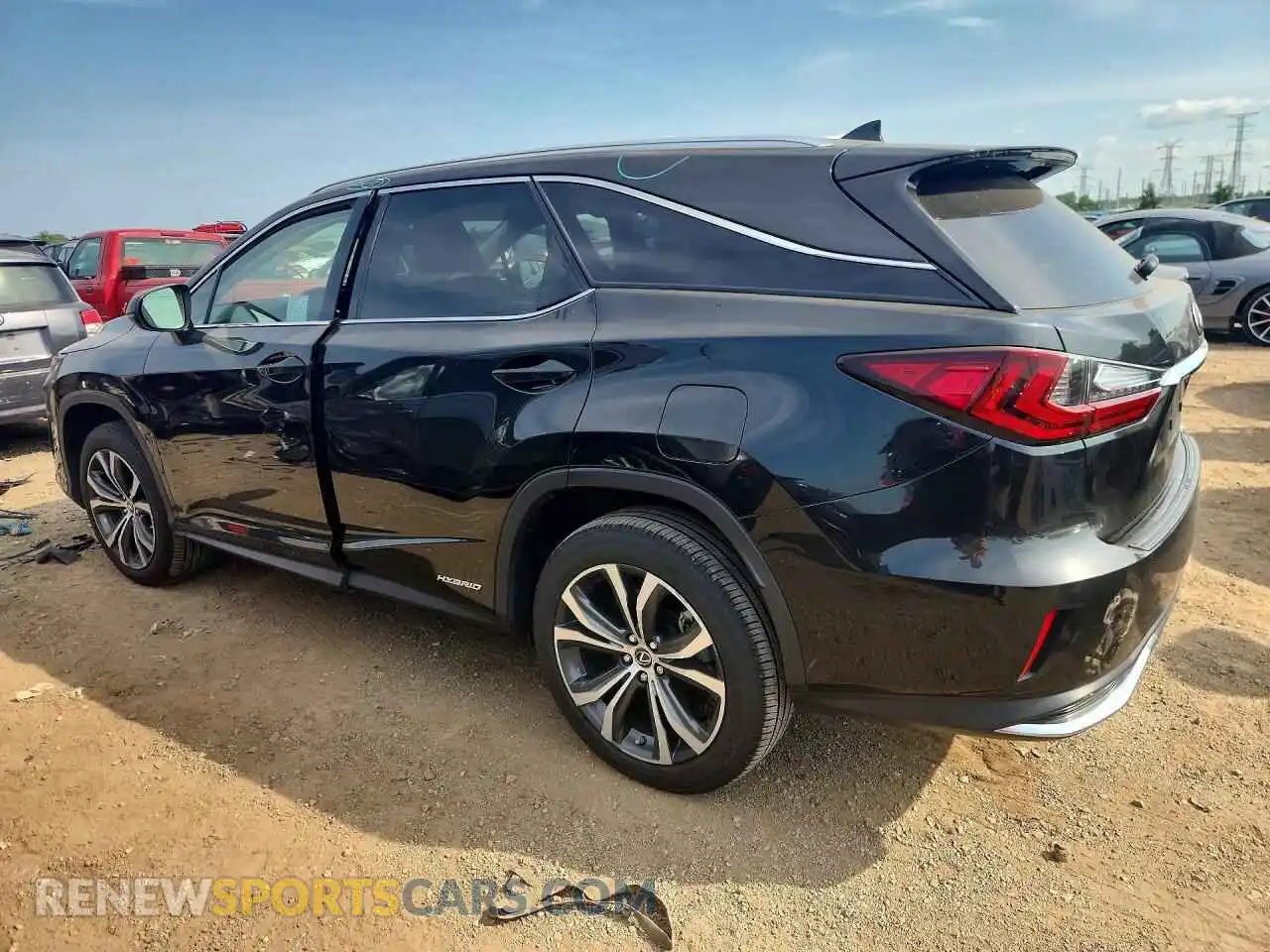 2 Photograph of a damaged car JTJHGKFA0N2027122 LEXUS RX450 2022