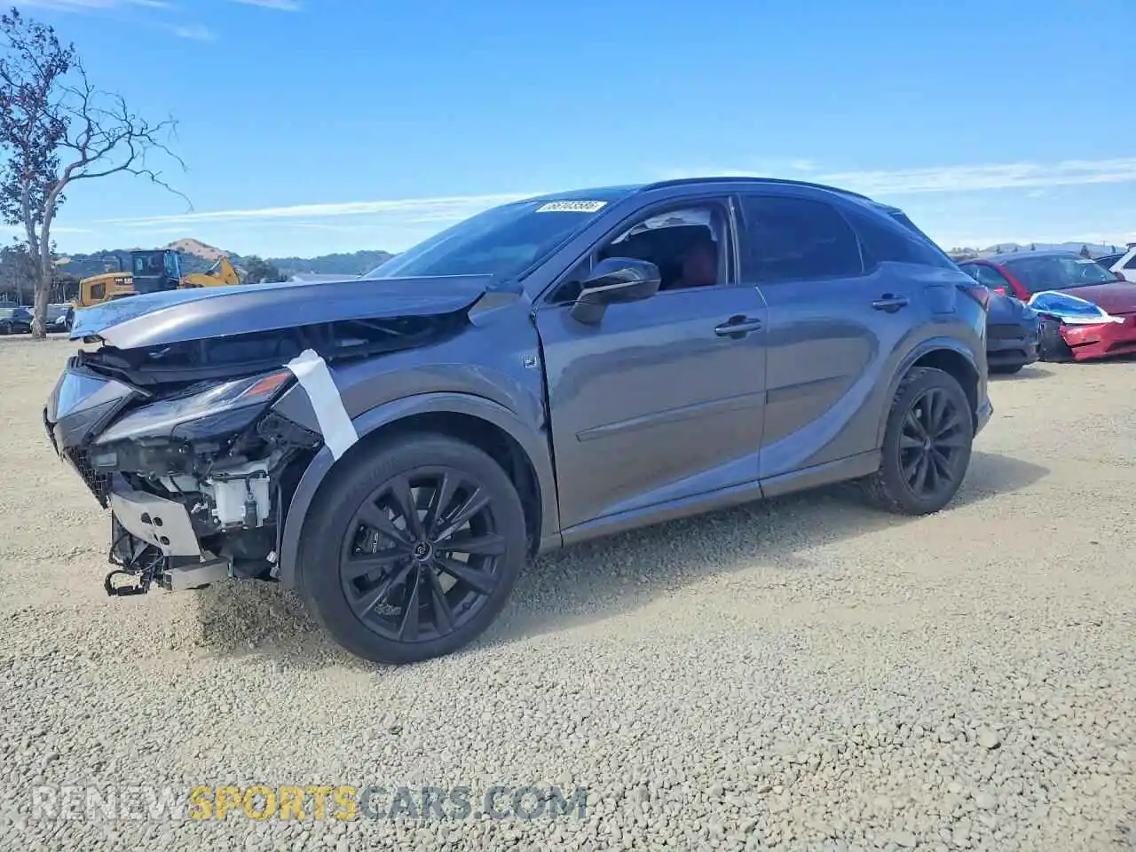 1 Photograph of a damaged car 2T2BCMEA5PC006235 LEXUS RX450 2023