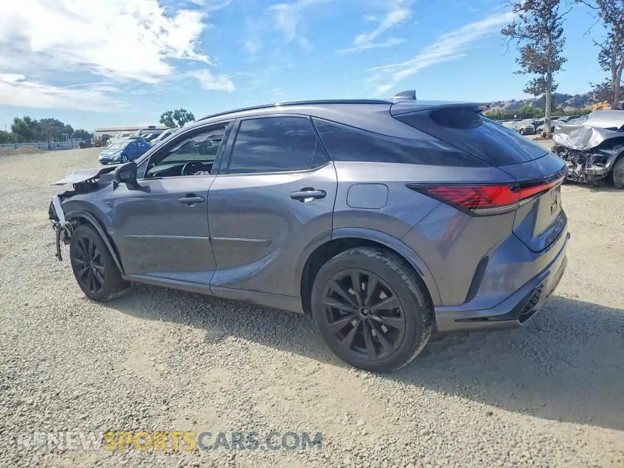 2 Photograph of a damaged car 2T2BCMEA5PC006235 LEXUS RX450 2023