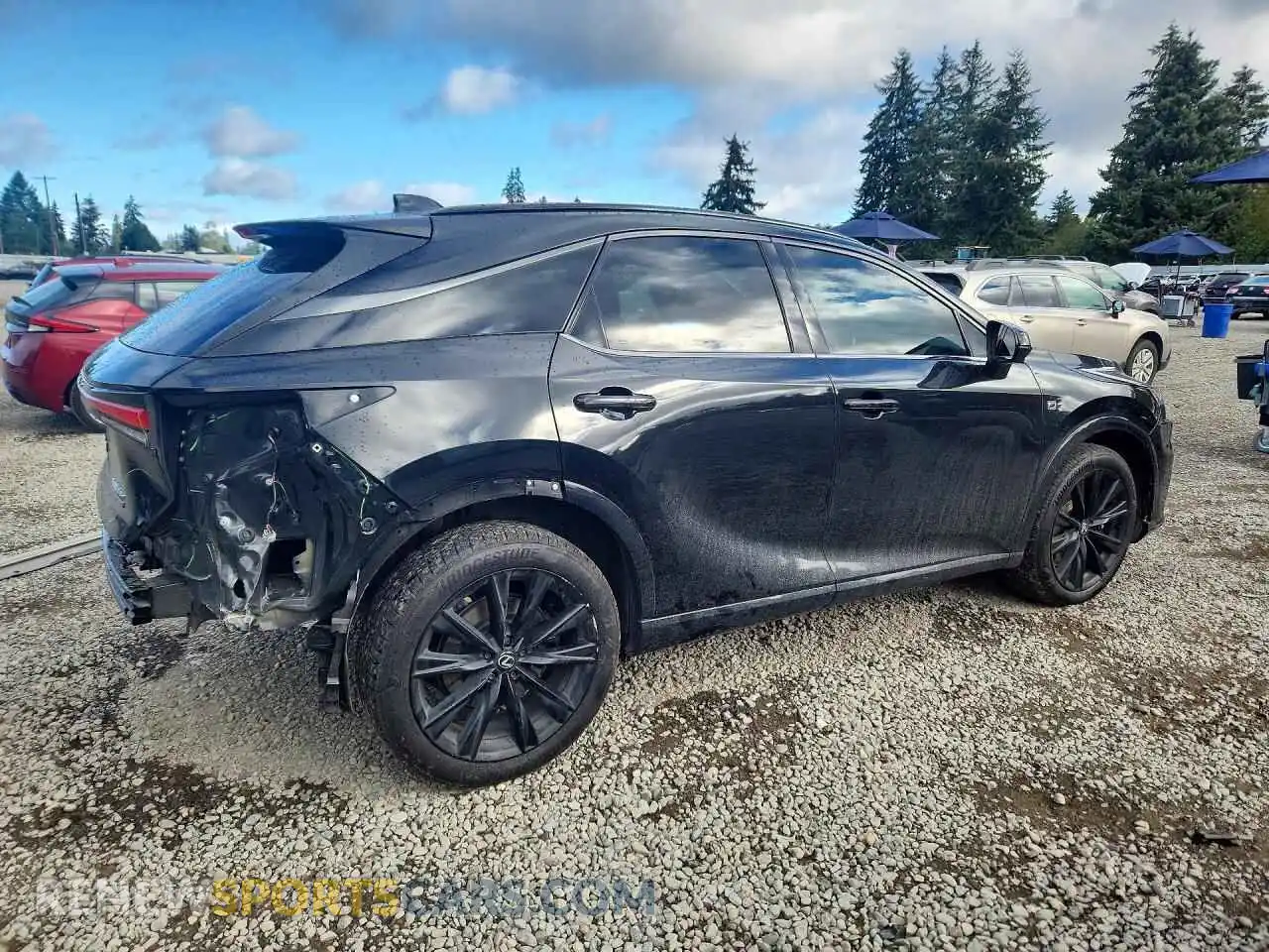 3 Photograph of a damaged car 2T2BCMEA6PC009516 LEXUS RX450 2023