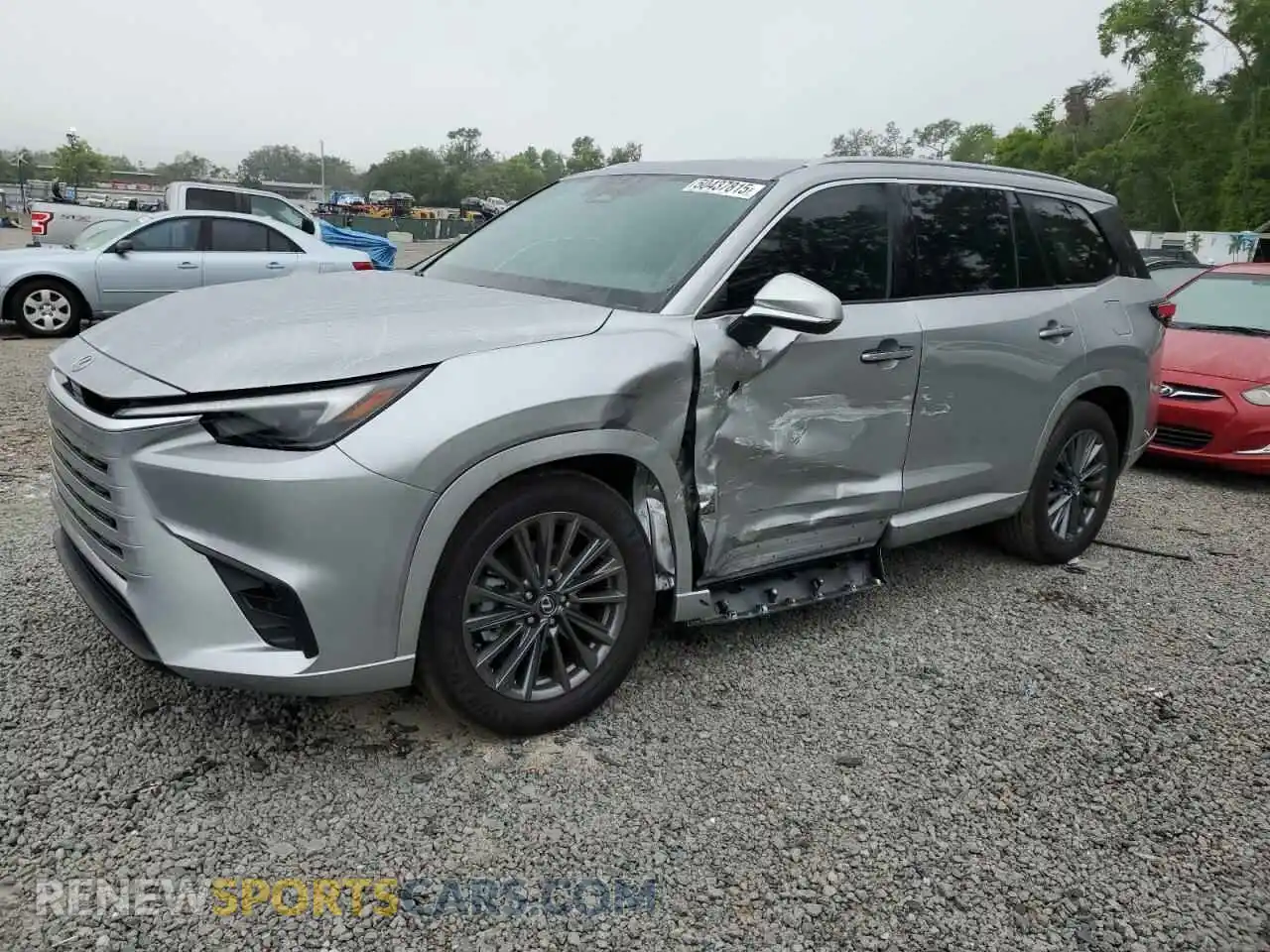 1 Photograph of a damaged car 5TDAAAA63SS012816 LEXUS TX 350 BAS 2025