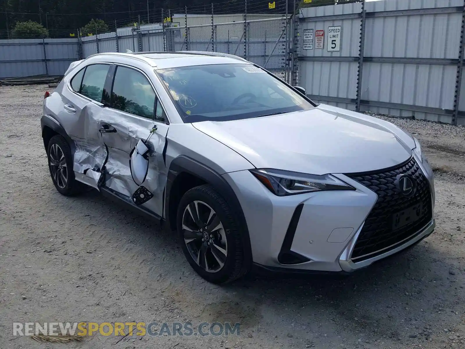 1 Photograph of a damaged car JTHY3JBH0K2000623 LEXUS UX 200 2019