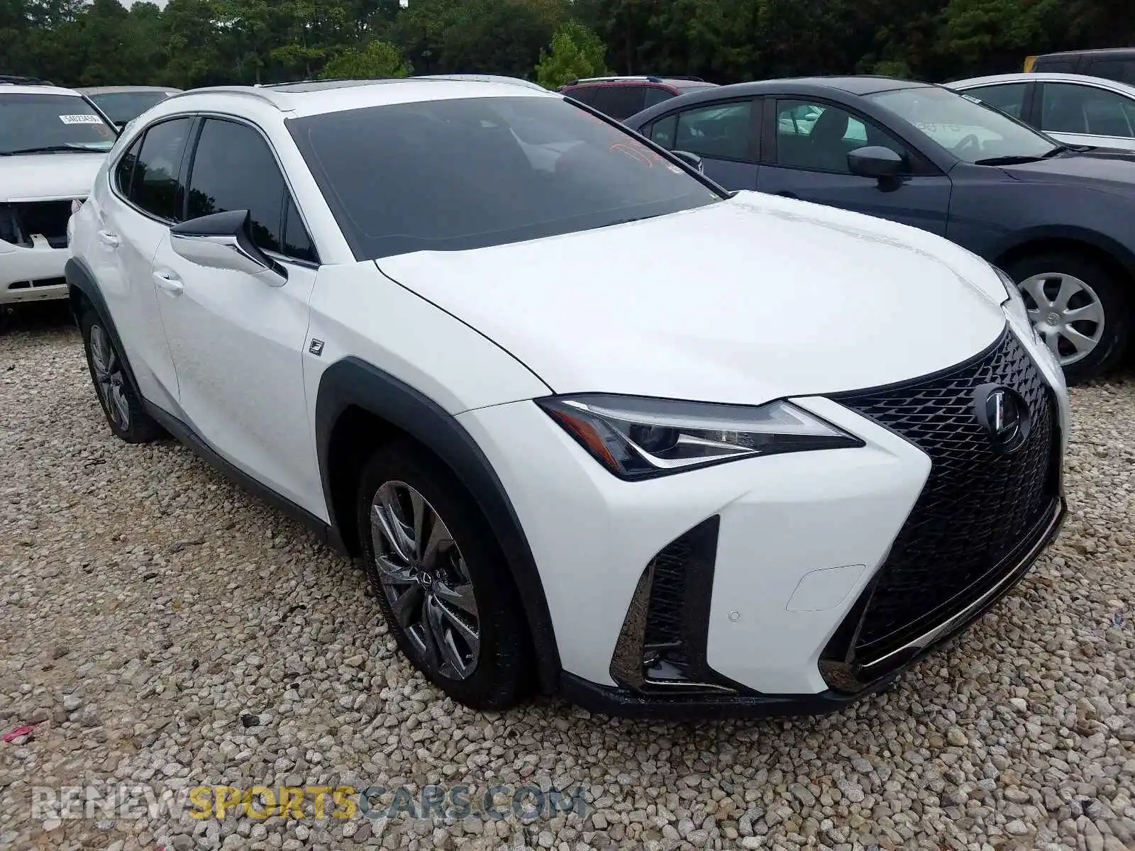 1 Photograph of a damaged car JTHY3JBH0K2001495 LEXUS UX 200 2019