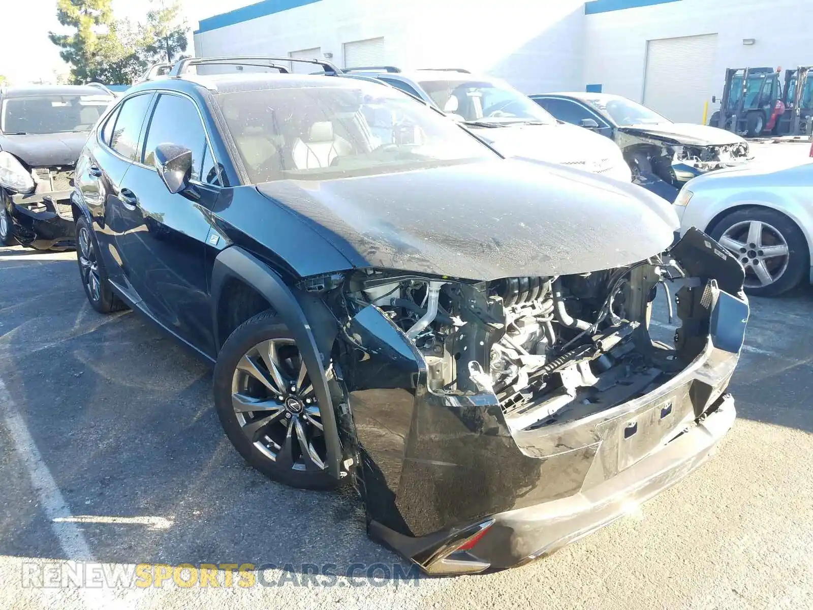 1 Photograph of a damaged car JTHY3JBH0K2003036 LEXUS UX 200 2019