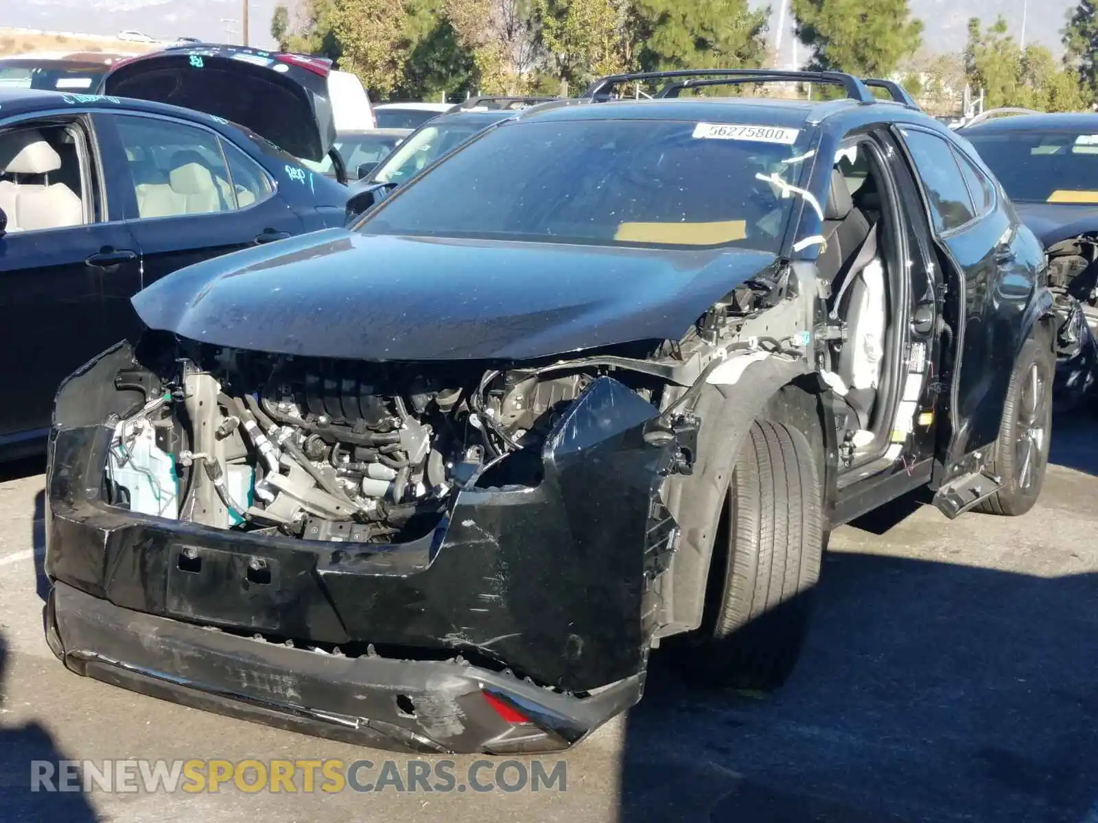 2 Photograph of a damaged car JTHY3JBH0K2003036 LEXUS UX 200 2019