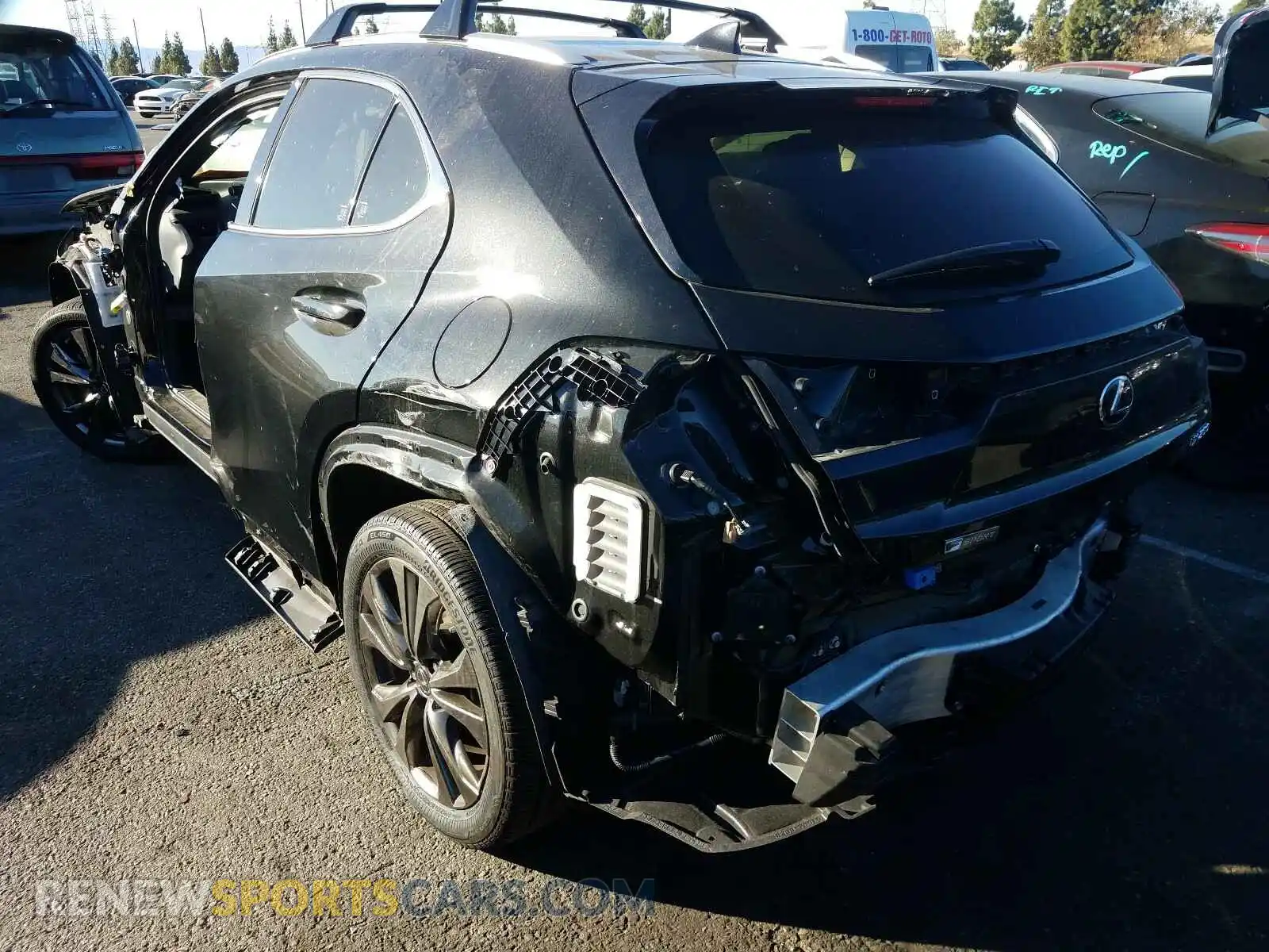 3 Photograph of a damaged car JTHY3JBH0K2003036 LEXUS UX 200 2019