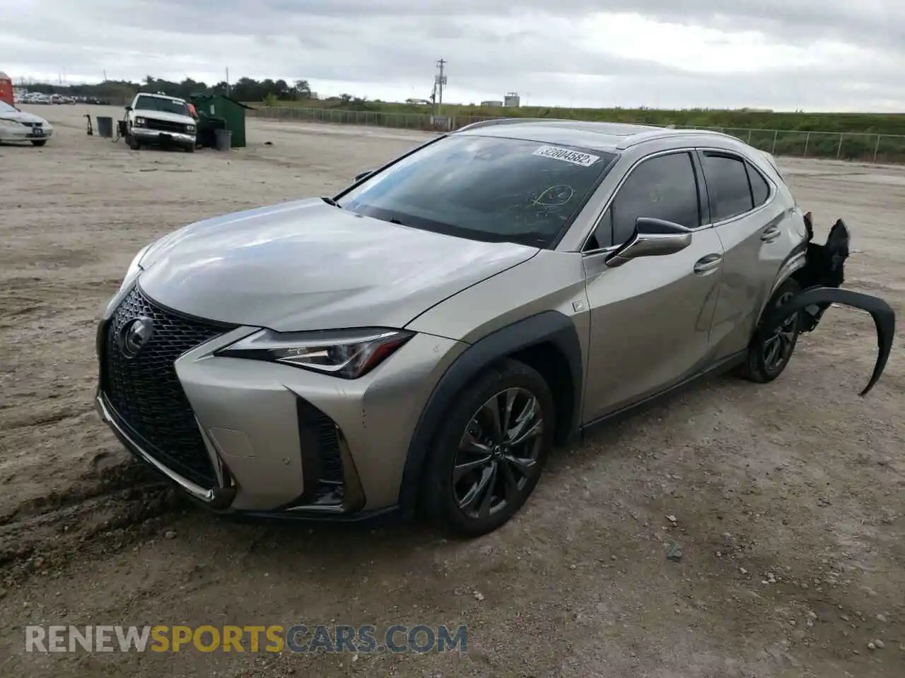2 Photograph of a damaged car JTHY3JBH0K2006275 LEXUS UX 200 2019