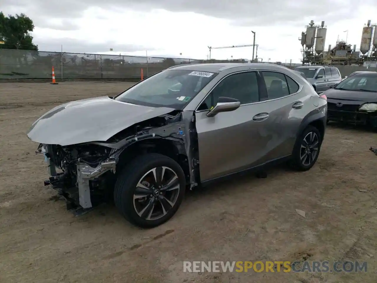 1 Photograph of a damaged car JTHY3JBH0K2018233 LEXUS UX 200 2019