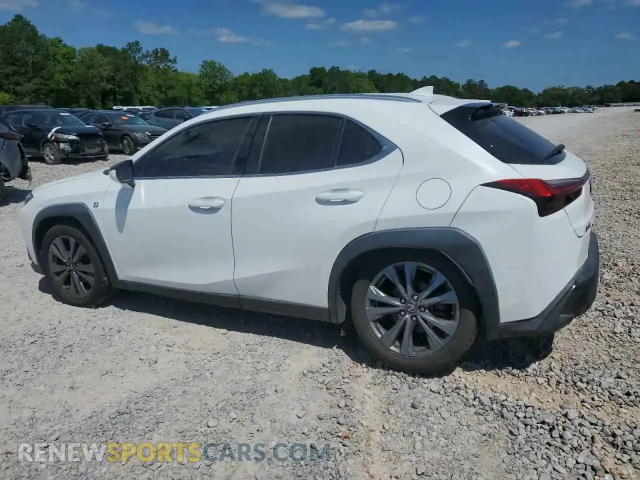 2 Photograph of a damaged car JTHY3JBH0K2019012 LEXUS UX 200 2019