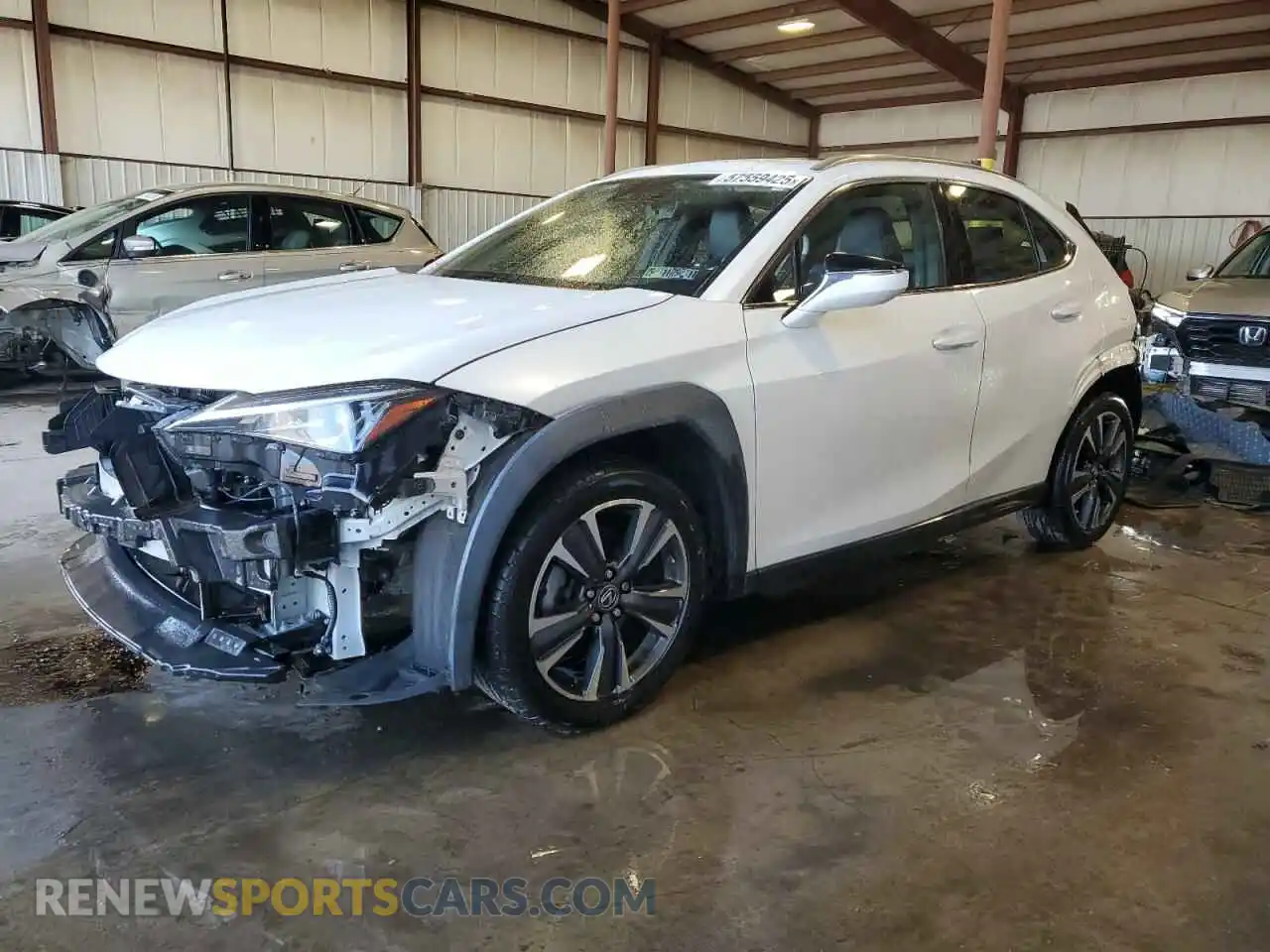1 Photograph of a damaged car JTHY3JBH1K2014188 LEXUS UX 200 2019