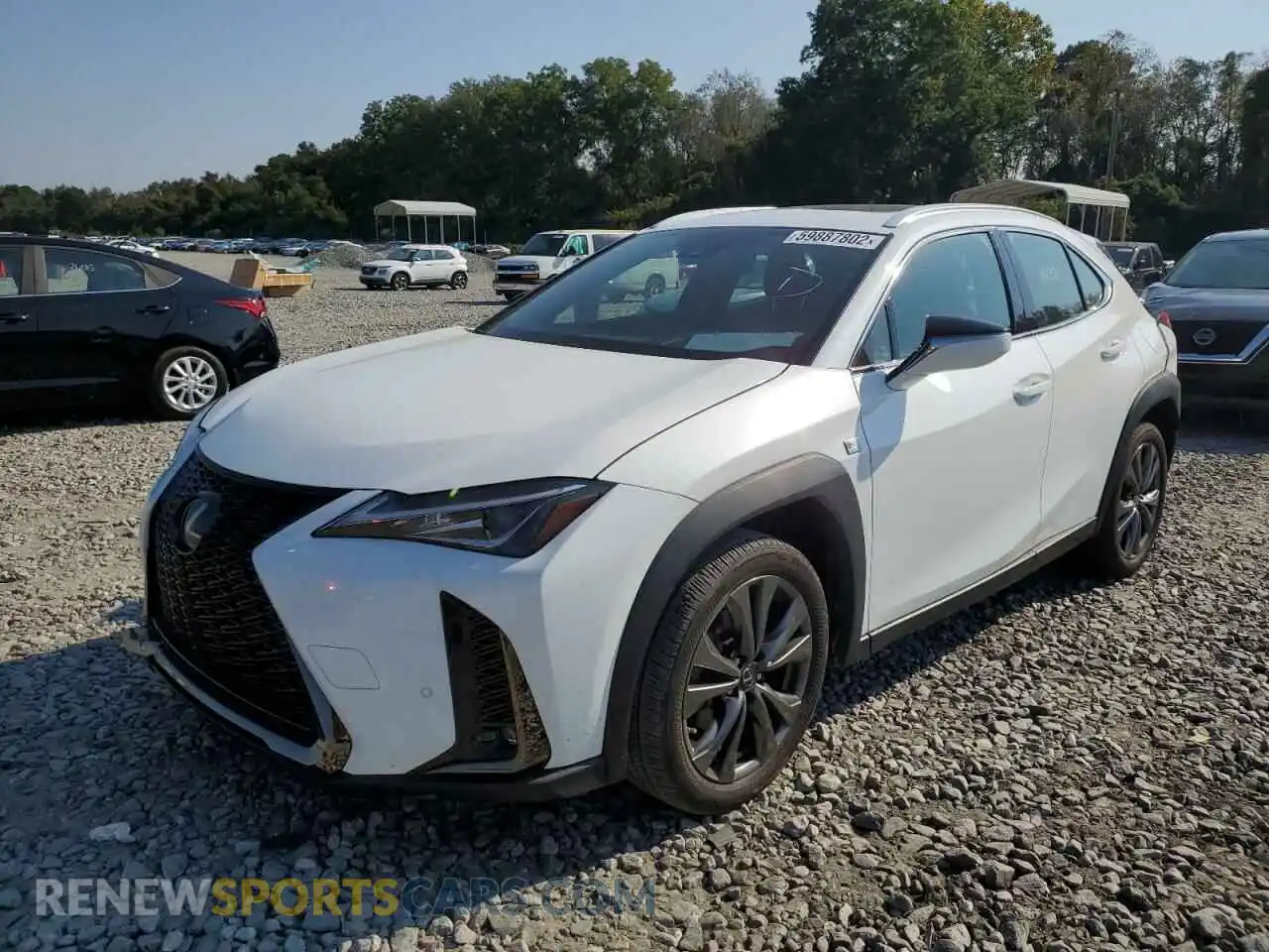 2 Photograph of a damaged car JTHY3JBH1K2014241 LEXUS UX 200 2019