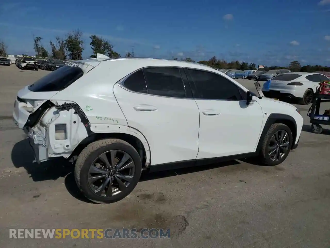 3 Photograph of a damaged car JTHY3JBH1K2018001 LEXUS UX 200 2019