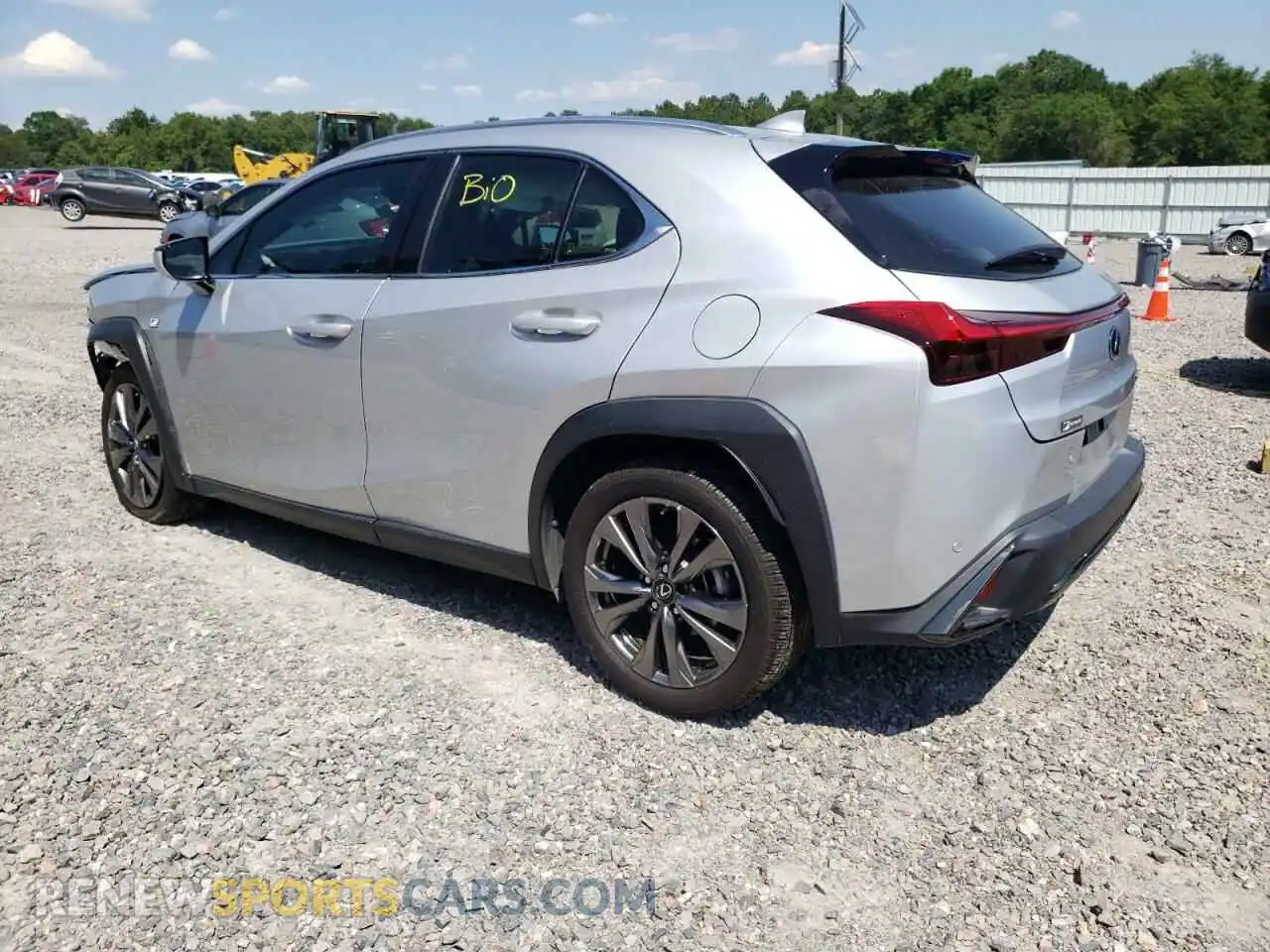 3 Photograph of a damaged car JTHY3JBH1K2018841 LEXUS UX 200 2019