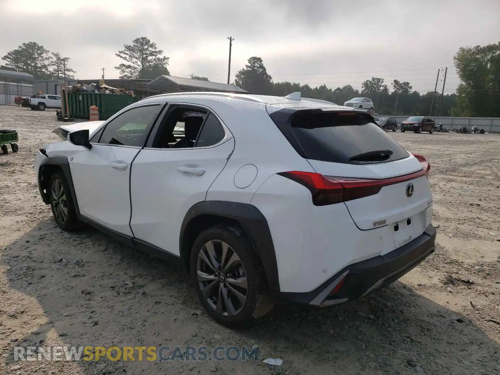 3 Photograph of a damaged car JTHY3JBH2K2013227 LEXUS UX 200 2019