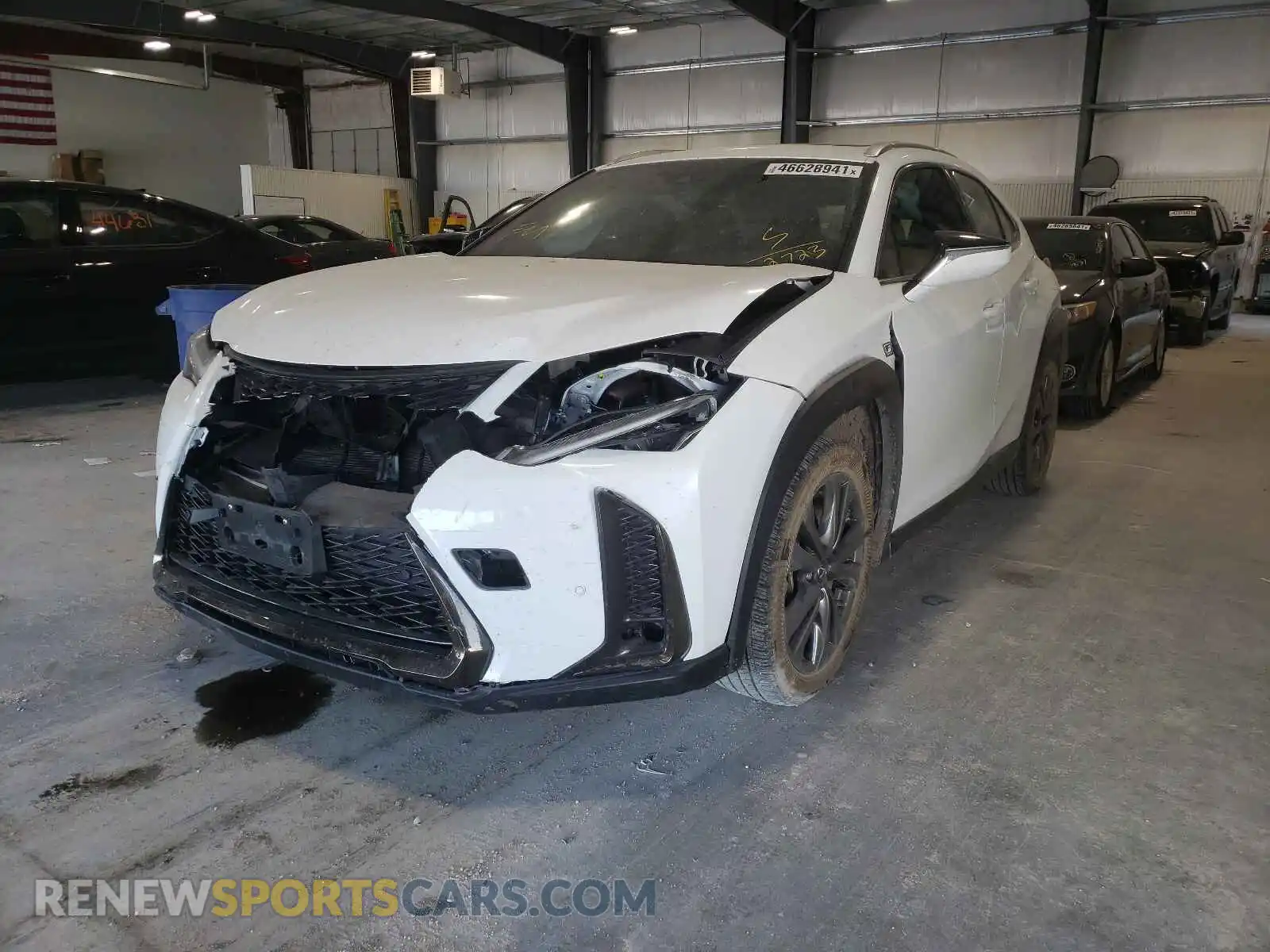 2 Photograph of a damaged car JTHY3JBH3K2002723 LEXUS UX 200 2019