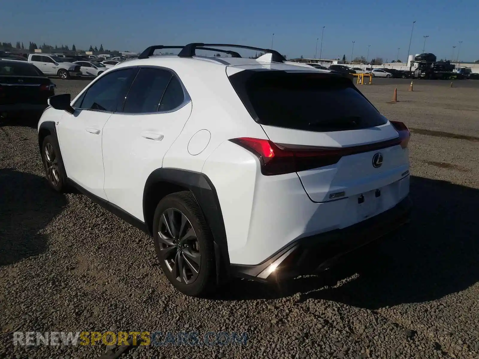3 Photograph of a damaged car JTHY3JBH3K2004438 LEXUS UX 200 2019