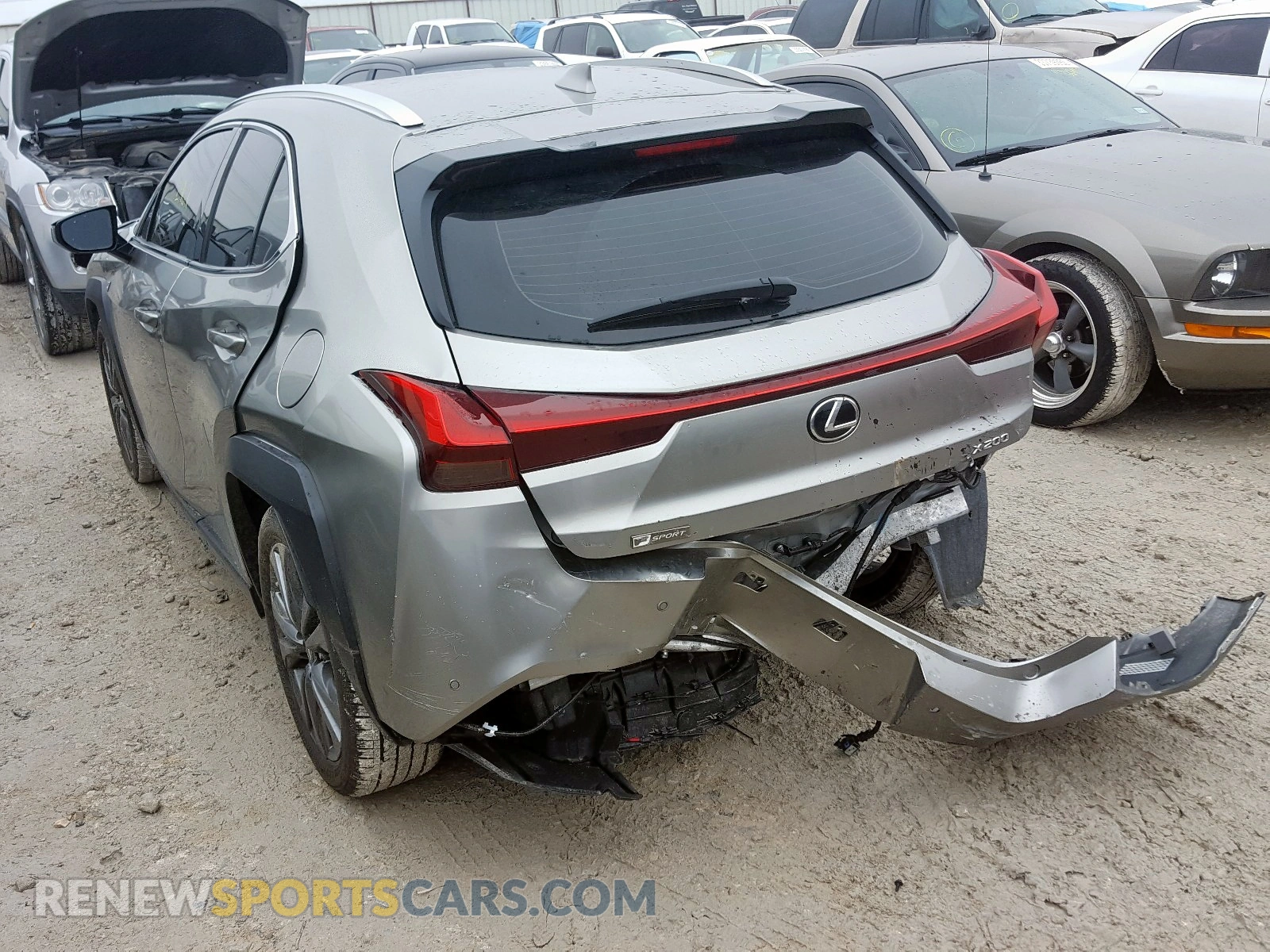 3 Photograph of a damaged car JTHY3JBH3K2008117 LEXUS UX 200 2019
