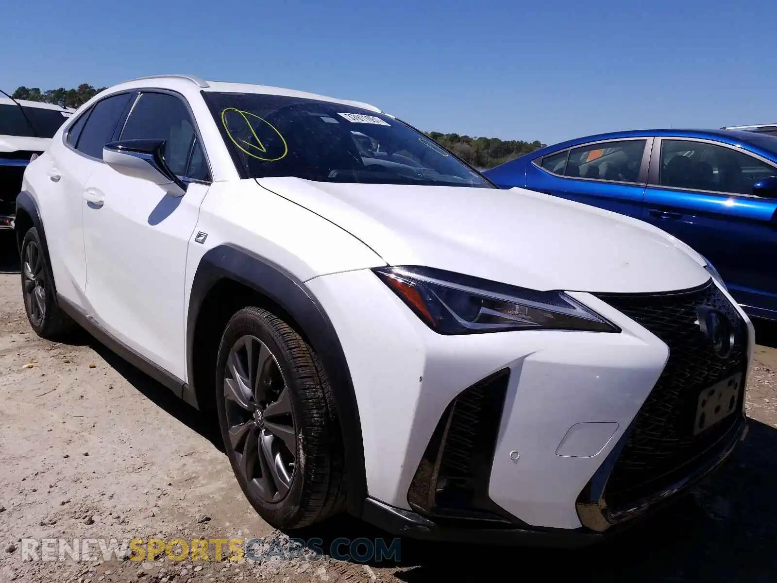 1 Photograph of a damaged car JTHY3JBH3K2008926 LEXUS UX 200 2019