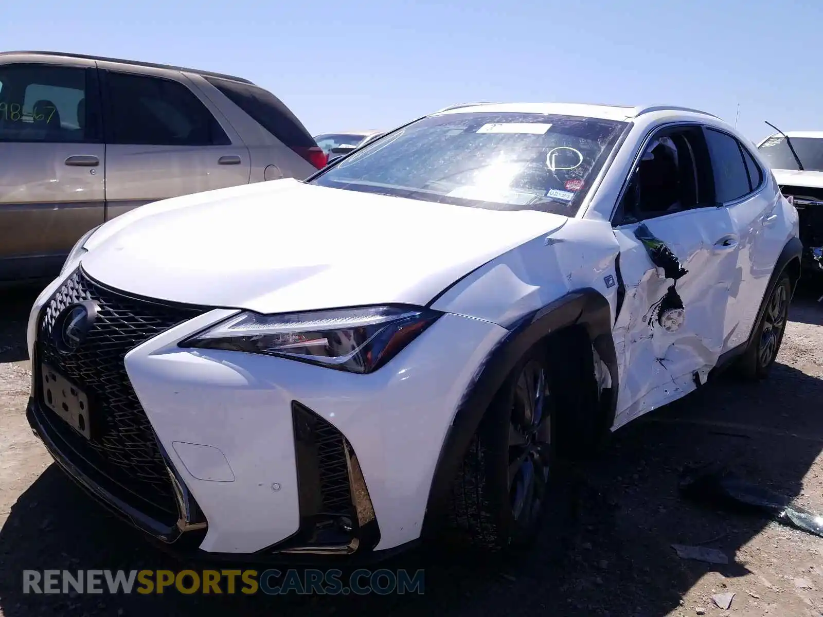 2 Photograph of a damaged car JTHY3JBH3K2008926 LEXUS UX 200 2019
