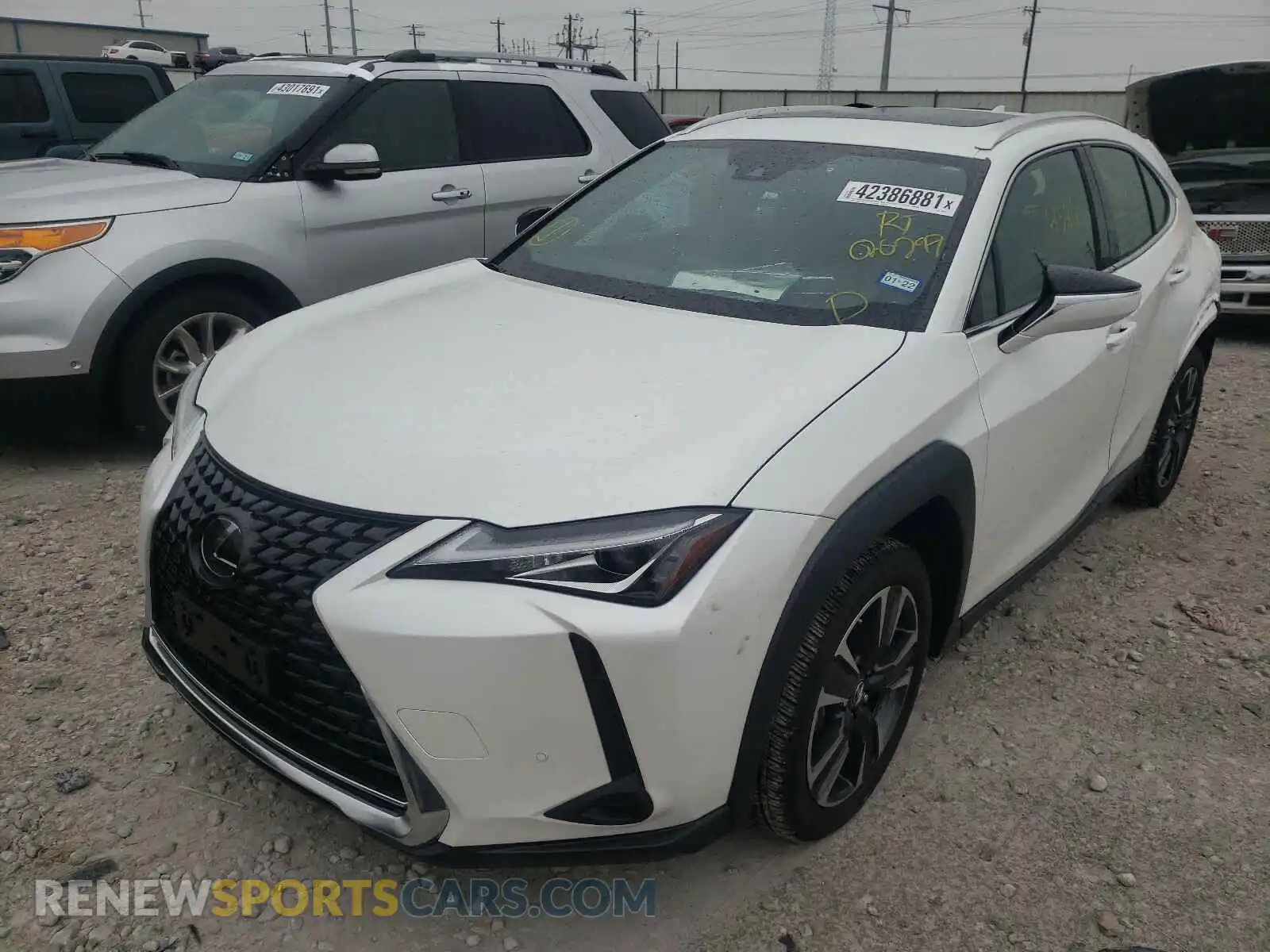 2 Photograph of a damaged car JTHY3JBH3K2020297 LEXUS UX 200 2019