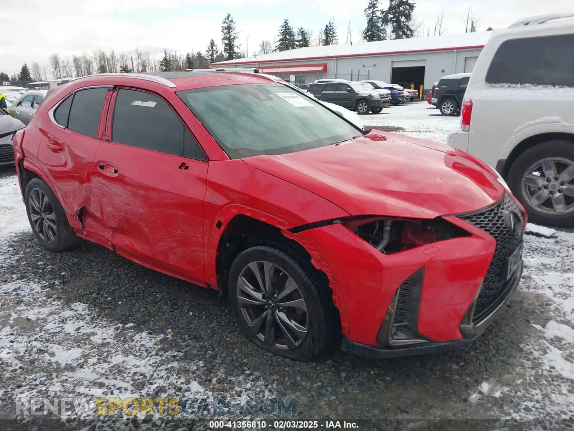 1 Photograph of a damaged car JTHY3JBH4K2010636 LEXUS UX 200 2019
